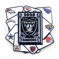 2025 RAIDERS OPPONENTS PIN