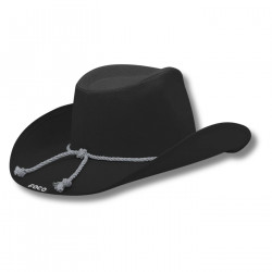 LAS VEGAS RAIDERS BLACK COWBOY HAT